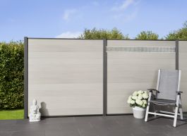 Maison Exclusive - Panneau de clôture WPC 170x180 cm marron